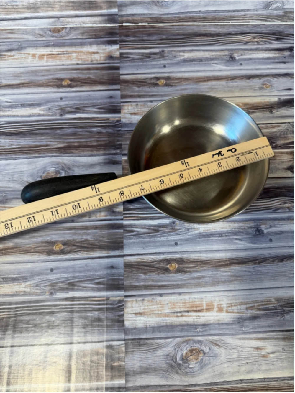Revere ware copper bottom small 7 inch skillet made in the USA